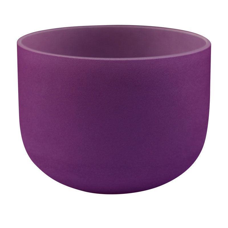 Purple Crystal Singing Bowl, Sound Meditation Healing, Therapy, Spa, Home Decor