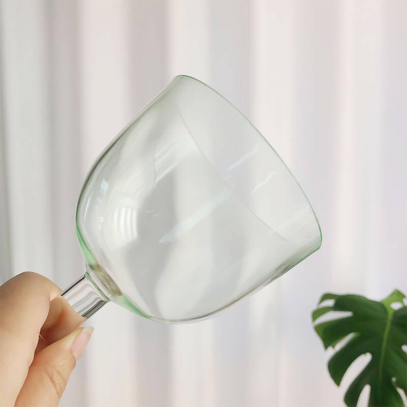 Simple Handle Singing Bowl - Clear Color, Unique Sound Effect, Meditation, Yoga