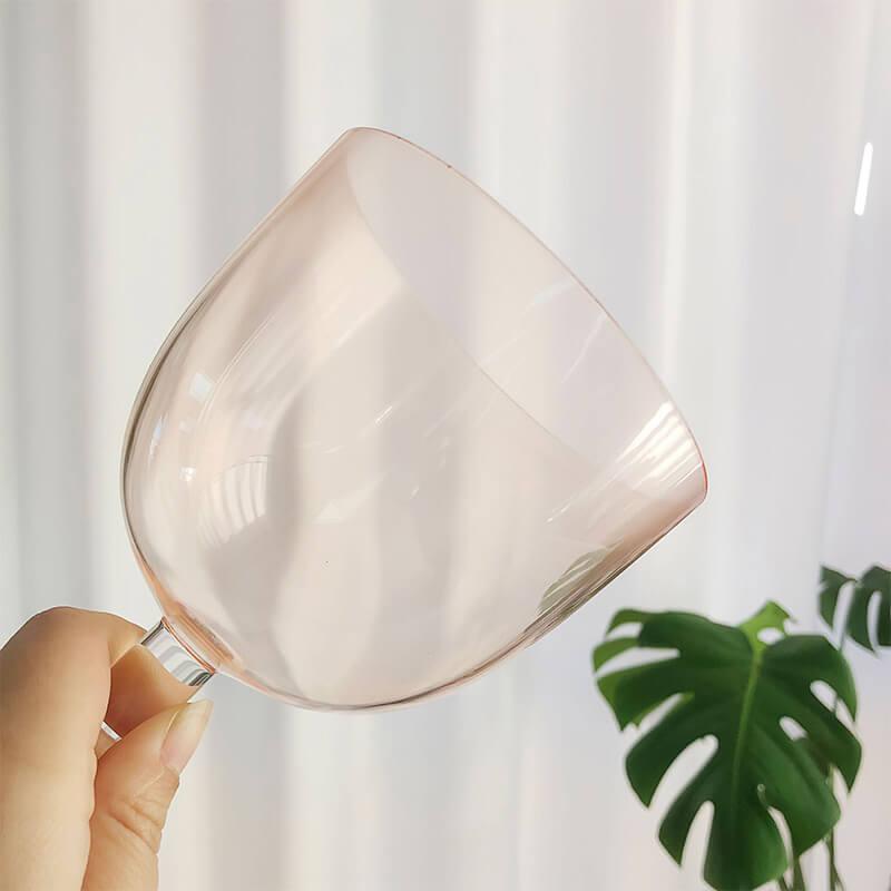 Simple Handle Singing Bowl - Clear Color, Unique Sound Effect, Meditation, Yoga