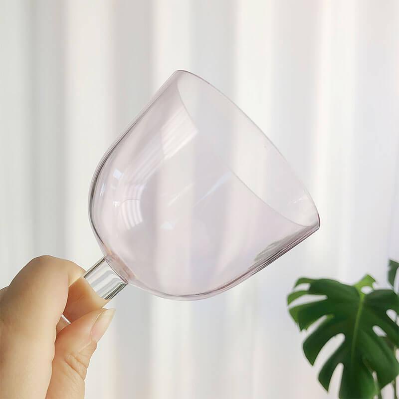 Simple Handle Singing Bowl - Clear Color, Unique Sound Effect, Meditation, Yoga