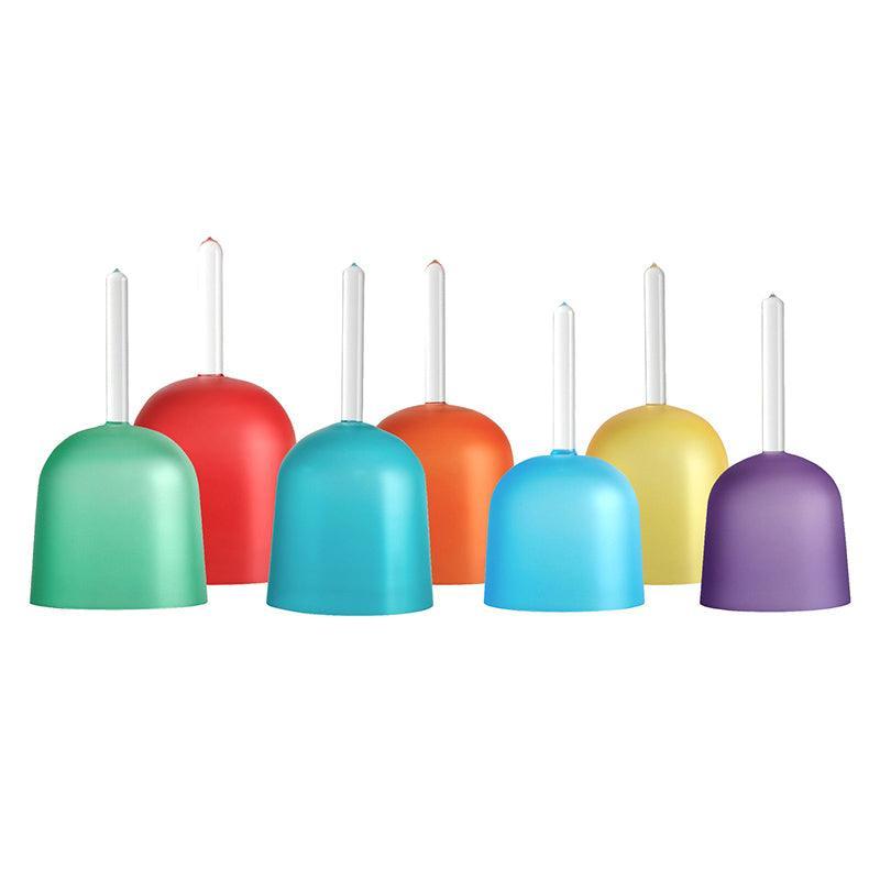 Hazy Handle Singing Bowl Set: Meditation, Healing, Unique Artistry Decor