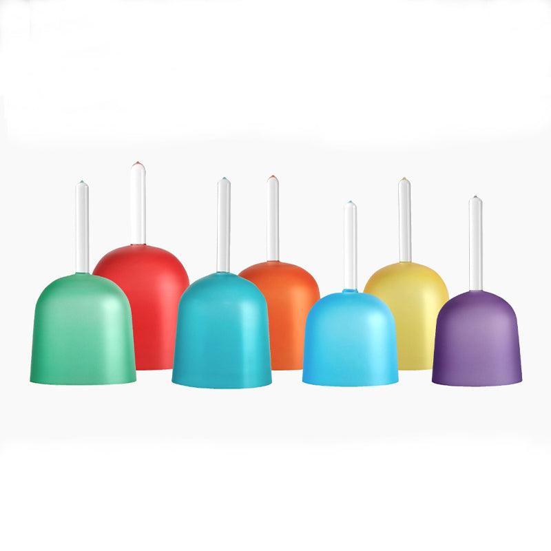 Hazy Handle Singing Bowl Set: Meditation, Healing, Unique Artistry Decor