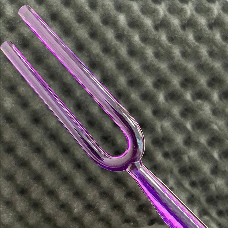 Colored Crystal Tuning Fork Set Vivid Clarity | Harmonic Therapy | Zen Soundscapes