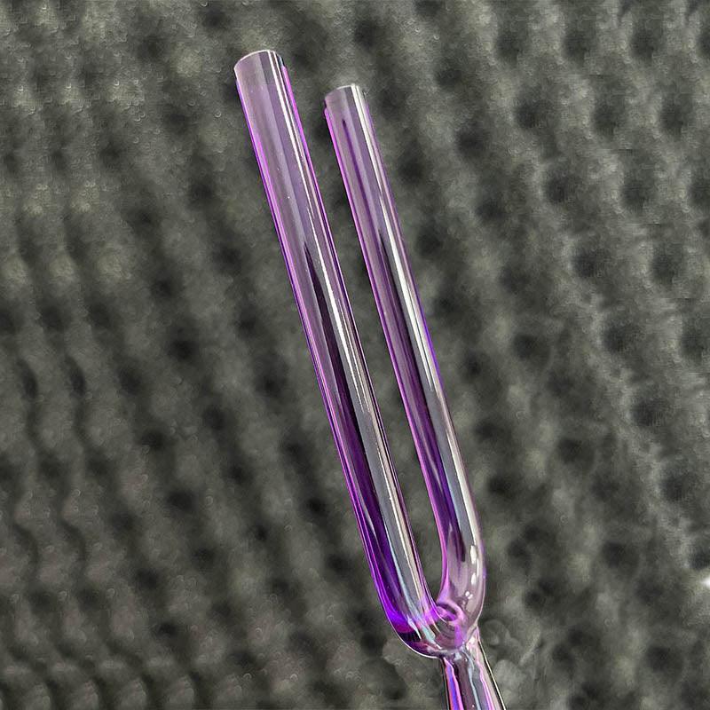 Colored Crystal Tuning Fork Set Vivid Clarity | Harmonic Therapy | Zen Soundscapes