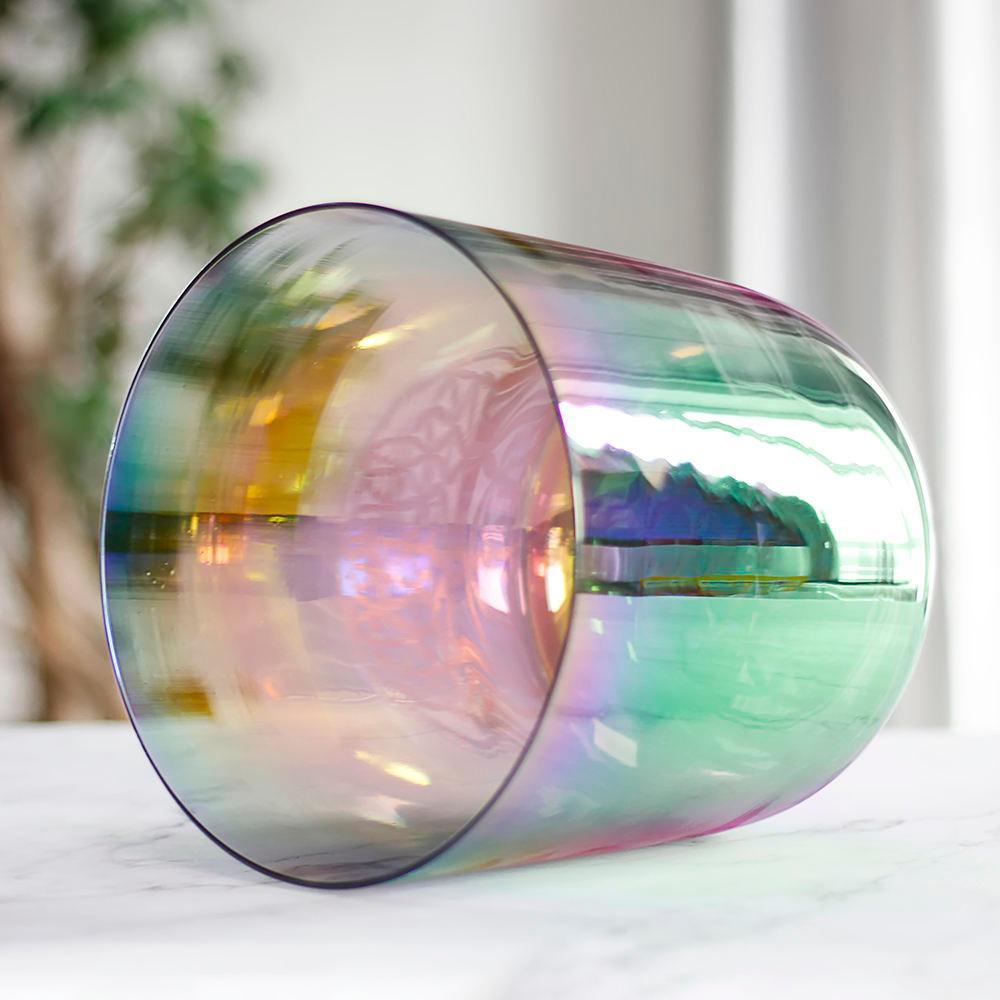 Clear Green Crystal Bowl - Therapeutic Sound, Relaxation, Meditation
