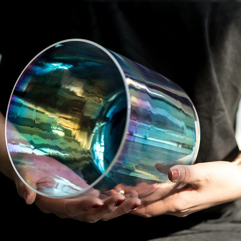 Clear Green Crystal Bowl - Therapeutic Sound, Relaxation, Meditation