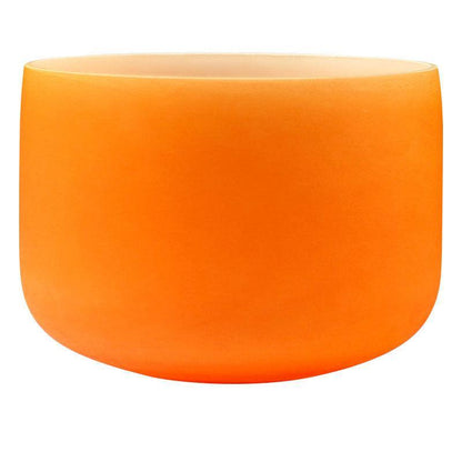 Orange Crystal Singing Bowl: Meditation, Healing, Relaxation