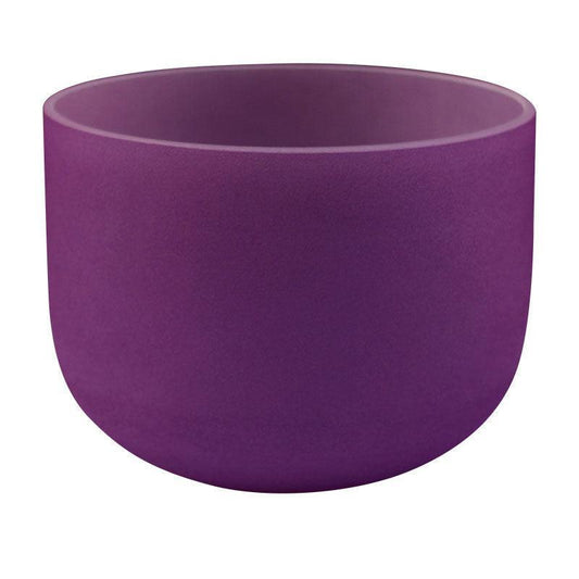 Purple Crystal Singing Bowl, Sound Meditation Healing, Therapy, Spa, Home Decor