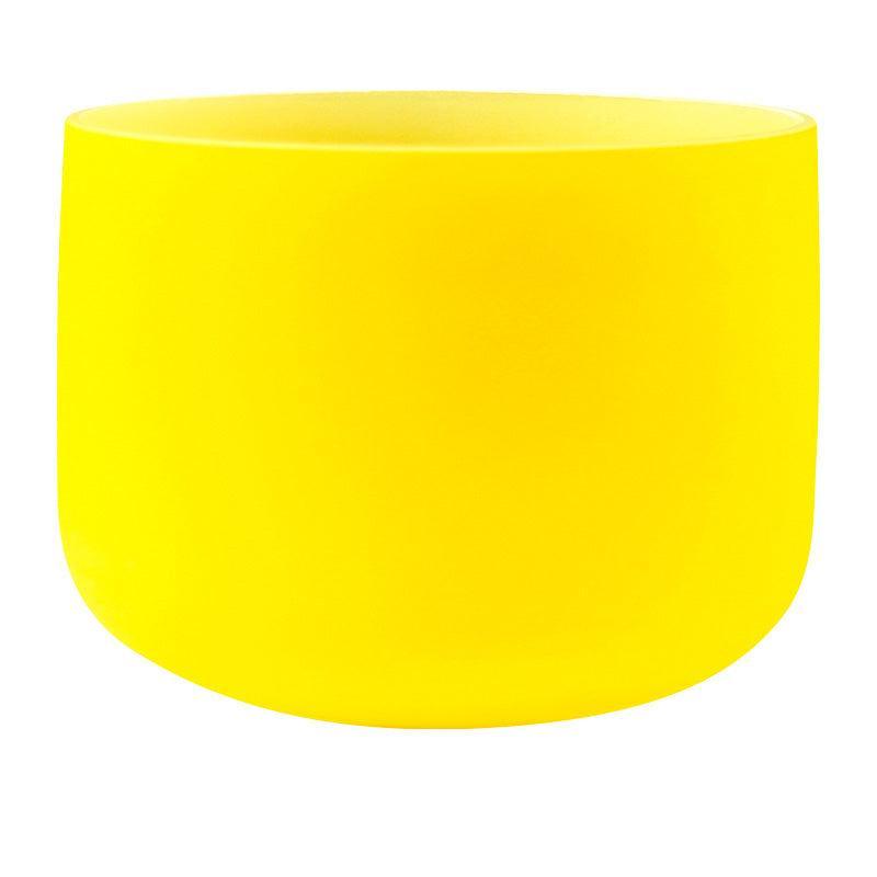 Yellow Crystal Singing Bowl: Sound Healing Vibration Meditation, Yoga