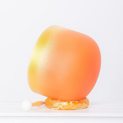 Two-color Gilded Crystal Singing Bowl: Healing Sounds, Stress Relief, Meditation, Yoga