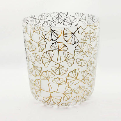 Frosted Crystal Singing Bowl - Colorful Nature Design - Meditation, Relaxation - Unique Sound, Visual Appeal - Home, Spa, Wellness