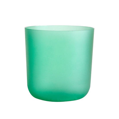 Hazy Translucent Crystal Singing Bowl Set: Meditation, Therapy, Yoga, Healing