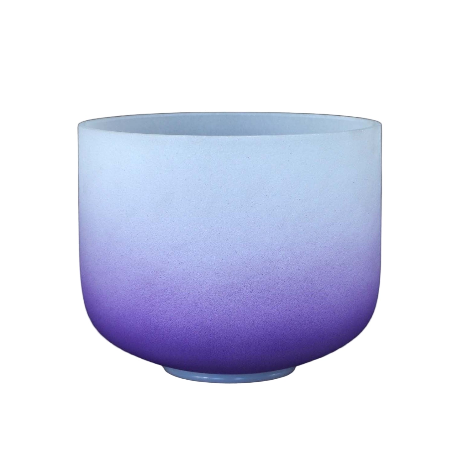 Gradient purple Crystal Singing bowl
