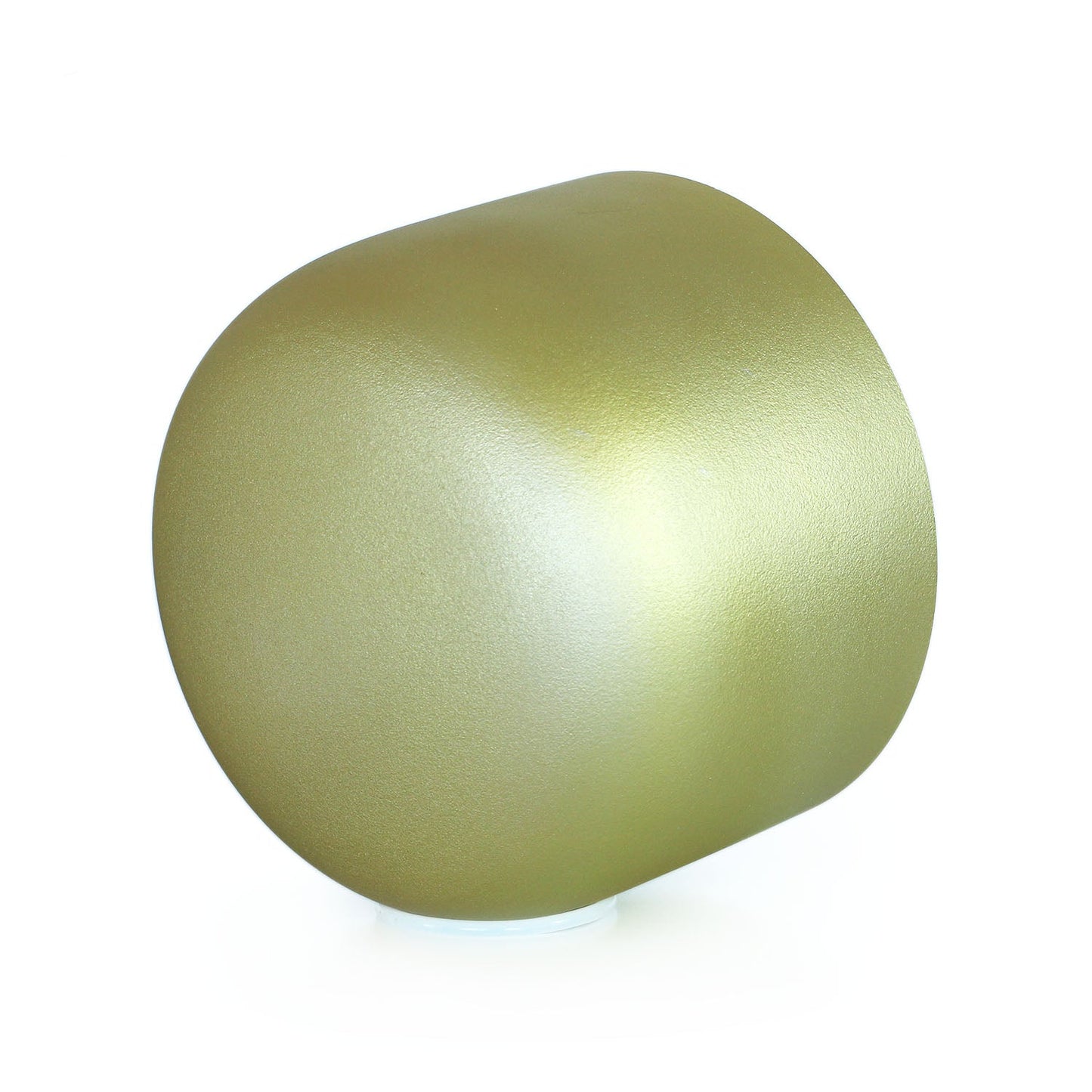 Gold-colored Crystal Singing Bowl for Healing Meditation