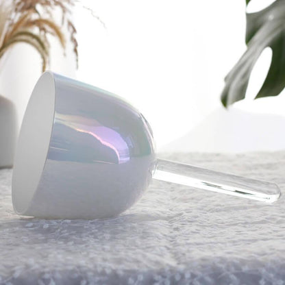 White Singing Bowl - Zen Meditation, Portable for Yoga & SPA