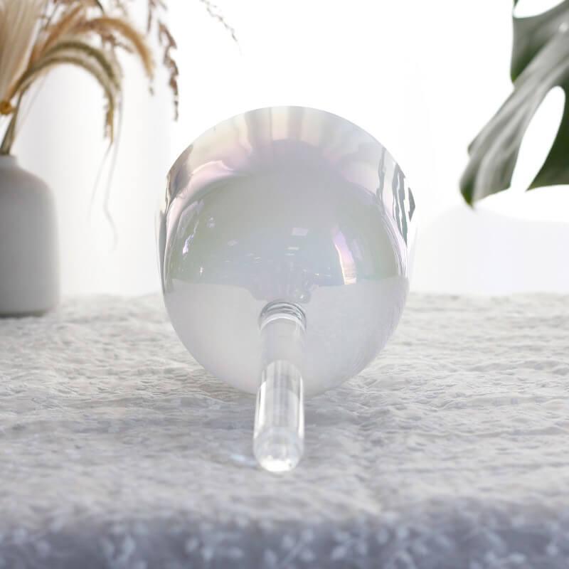 White Singing Bowl - Zen Meditation, Portable for Yoga & SPA