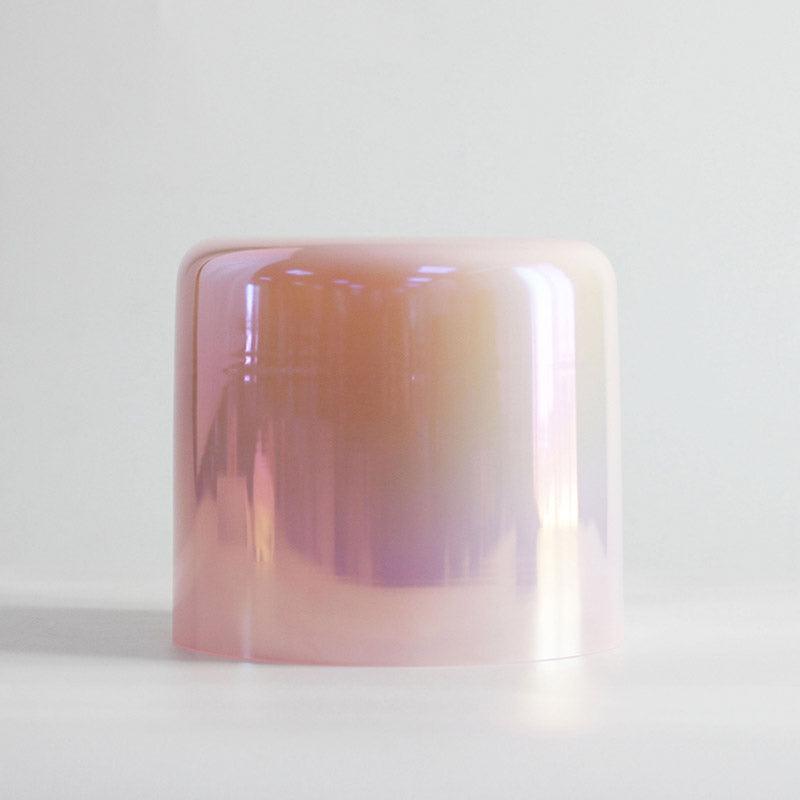 Macaroon Pink Crystal Singing Bowl: Calming Aesthetic, Meditation, Stress Relief, Yoga, Spa