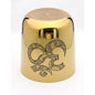 Golden Elegance Singing Bowl - Relaxing Vibrations Unique Design, Home & Spa