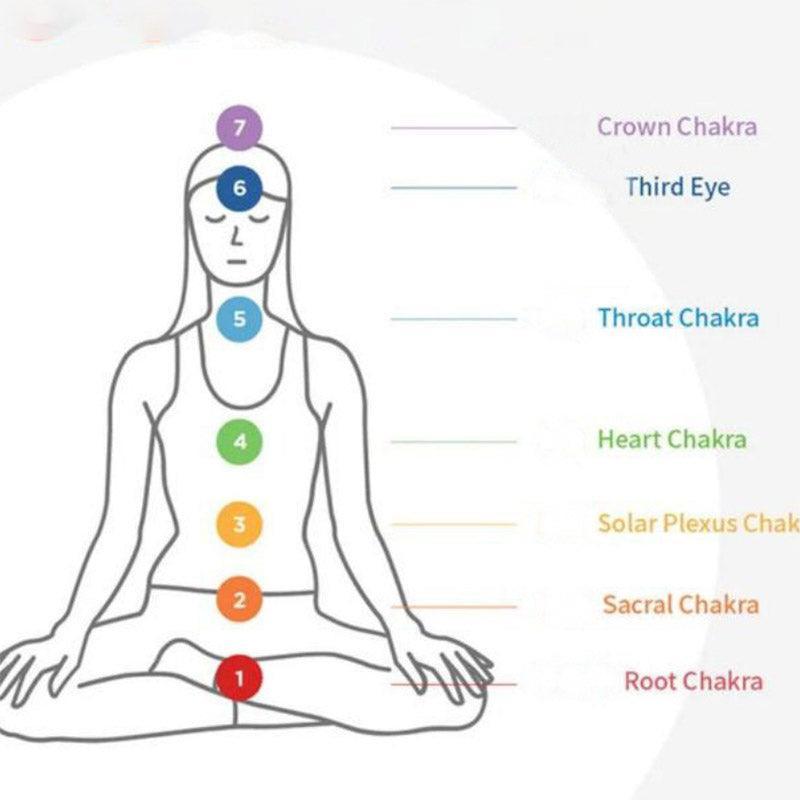 Colorful Blue Crystal Bowl: Stress Relief, Sound Therapy, Yoga