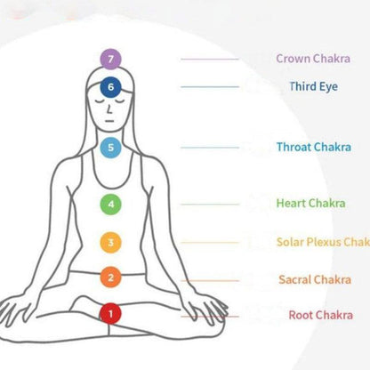 Colorful Blue Crystal Bowl: Stress Relief, Sound Therapy, Yoga