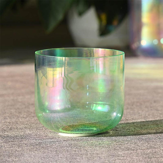 Transparent Crystal Sound Bowl- Clear Sound, Relaxation Aid, Meditation