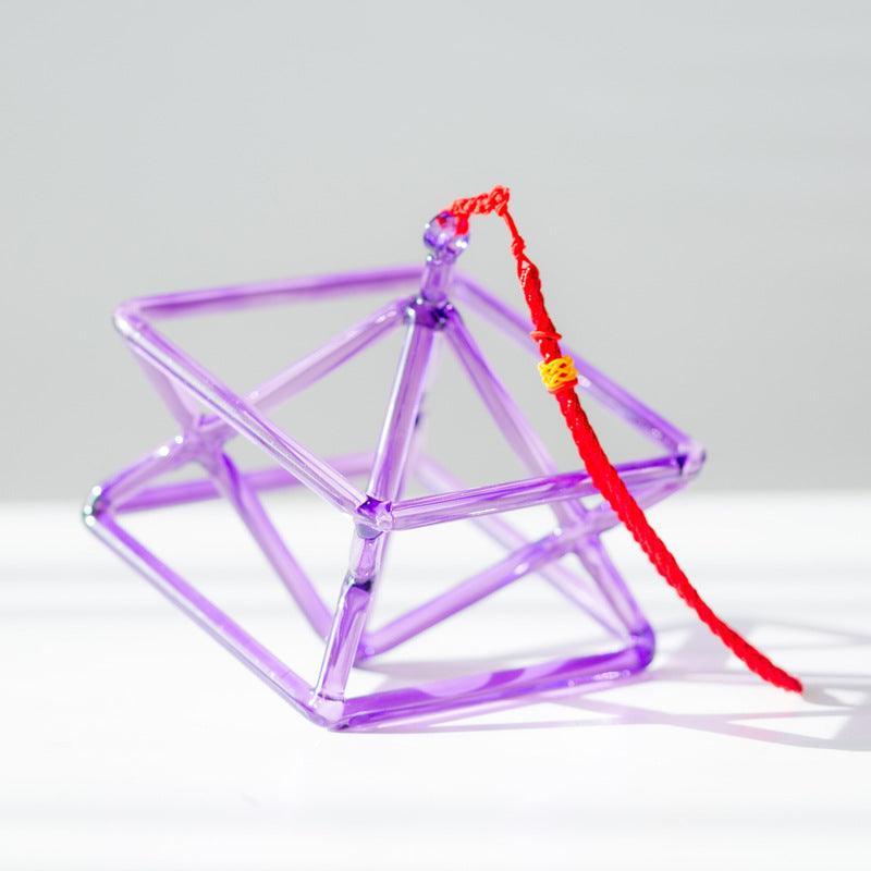 Purple Singing Pyramid: Mood+Focus Boost Enhanced Frequency