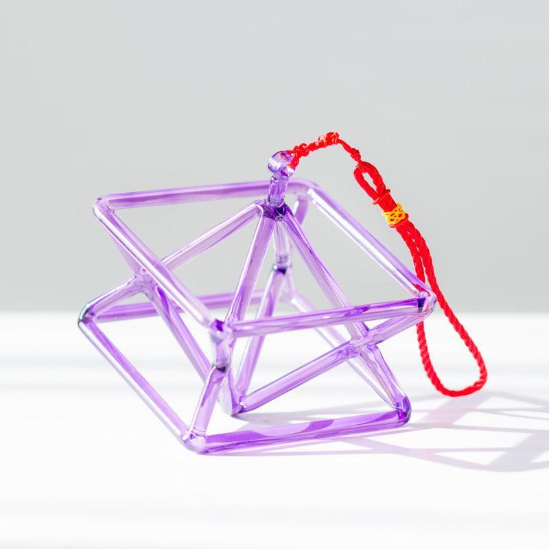 Purple Singing Pyramid: Mood+Focus Boost Enhanced Frequency
