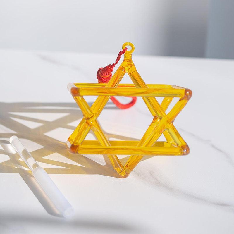 Golden Crystal Singing Merkaba: Spiritual Healing, Unique Design, Meditation