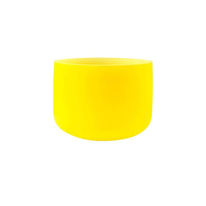 Yellow Crystal Singing Bowl: Sound Healing Vibration Meditation, Yoga